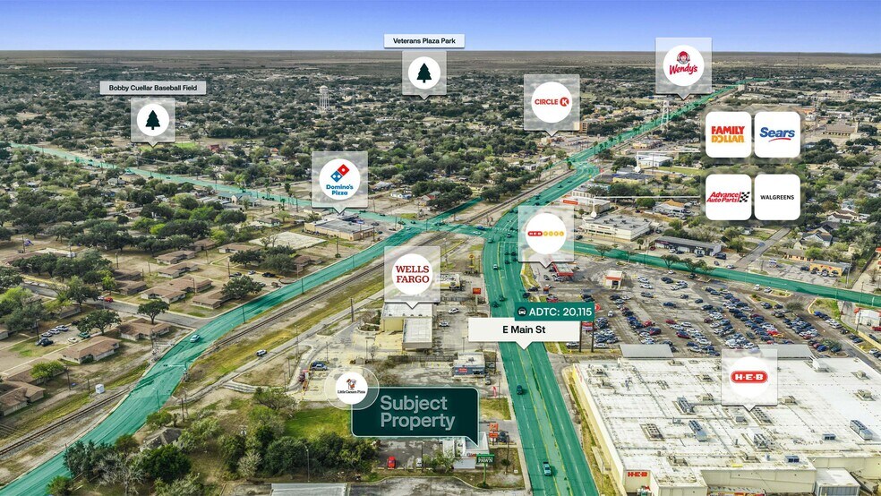 More Photos Of 1142 E Main St, Alice Fast Food For Sale