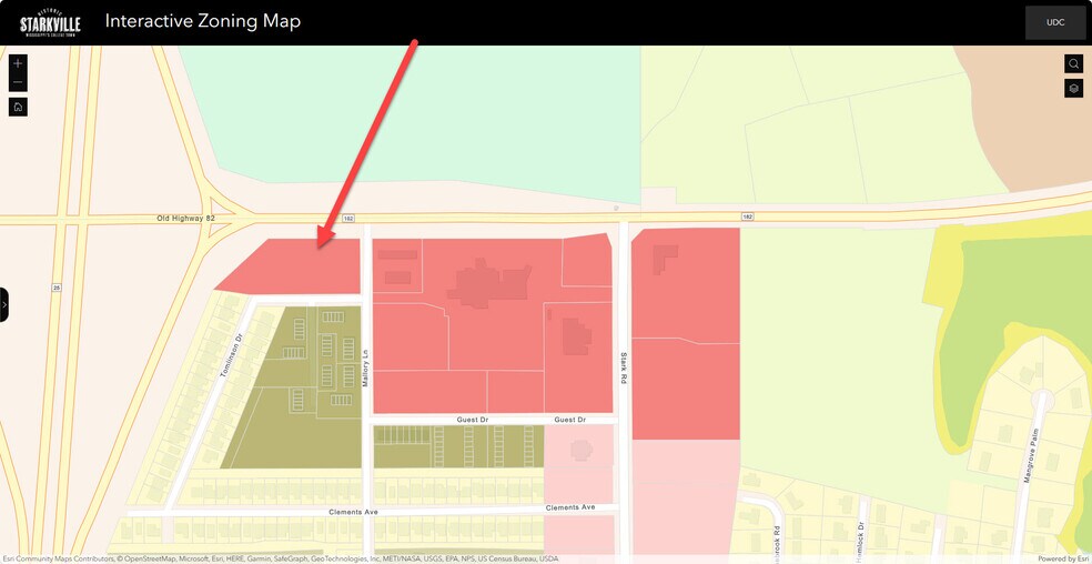 More Photos Of 225 Tomlinson Dr, Starkville Medical For Sale
