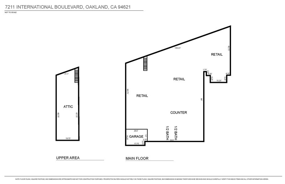 More Photos Of 7201-7215 International Blvd, Oakland Storefront Retail Residential For Sale