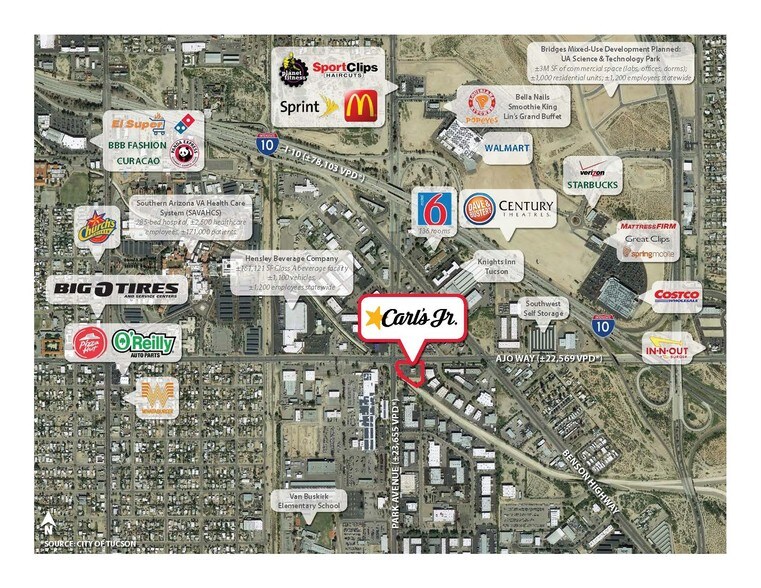 More Photos Of 1070 E Ajo Way, Tucson Fast Food For Lease