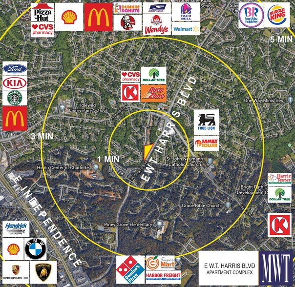 More Photos Of 10300 E WT Harris Blvd, Charlotte Land For Sale