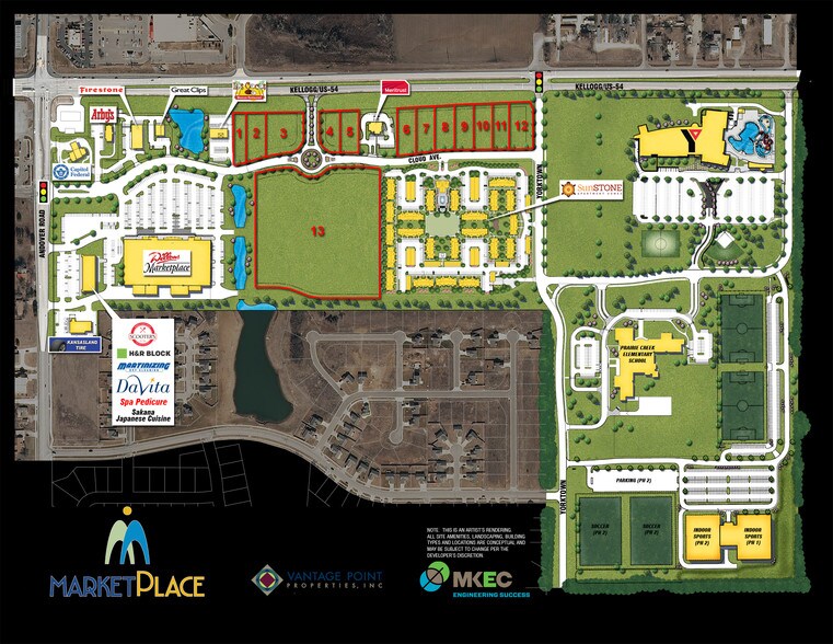 Kellogg & Andover Ave, Andover, KS 67002 Land For Sale