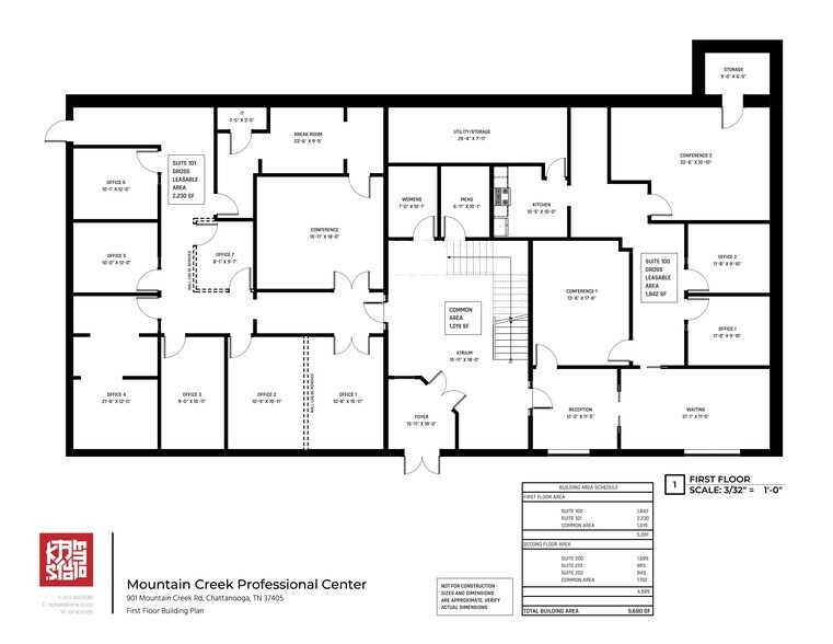 More Photos Of 901 Mountain Creek Rd, Chattanooga Office For Lease
