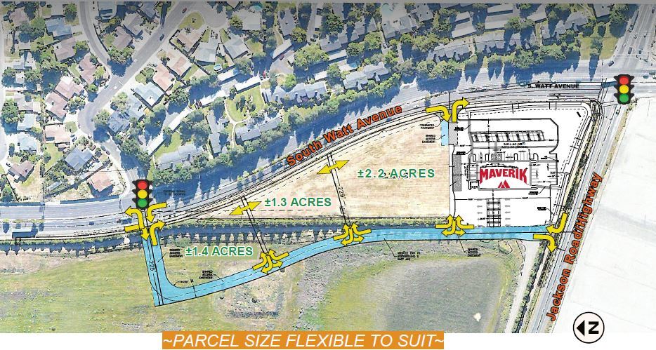 Primary Photo Of S Watt Ave @ Jackson Rd, Sacramento Land For Lease