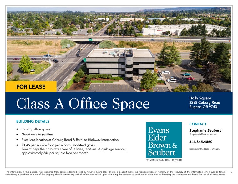 More Photos Of 2295 Coburg Rd, Eugene Office For Lease