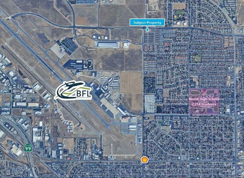 Primary Photo Of Merle Haggard Dr and Airport Dr, Bakersfield Land For Sale