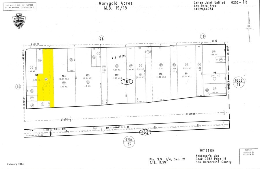 More Photos Of 18133 Valley Blvd, Bloomington Land For Sale