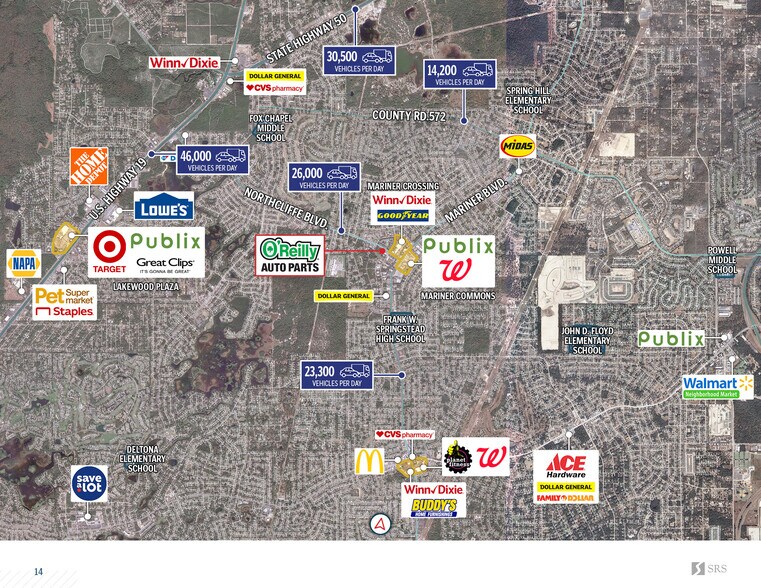 More Photos Of 10590 Northcliffe Blvd, Spring Hill Land For Sale
