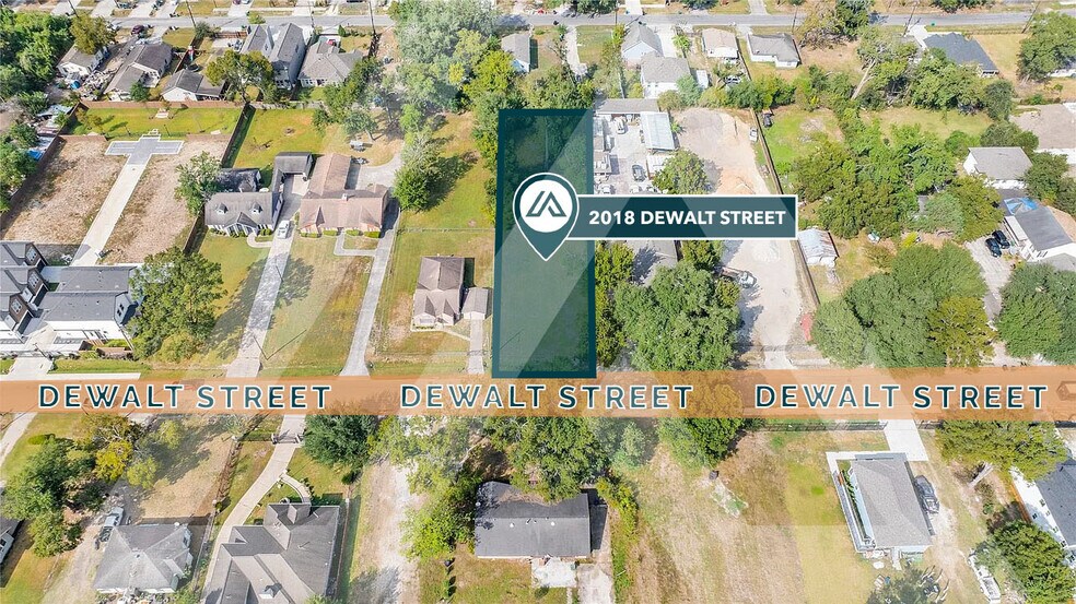 More Photos Of 2018 Dewalt st, Houston Land For Sale