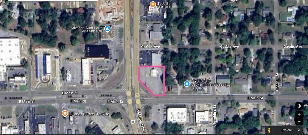 Primary Photo Of 615 S Memorial Dr, Prattville Auto Dealership For Sale
