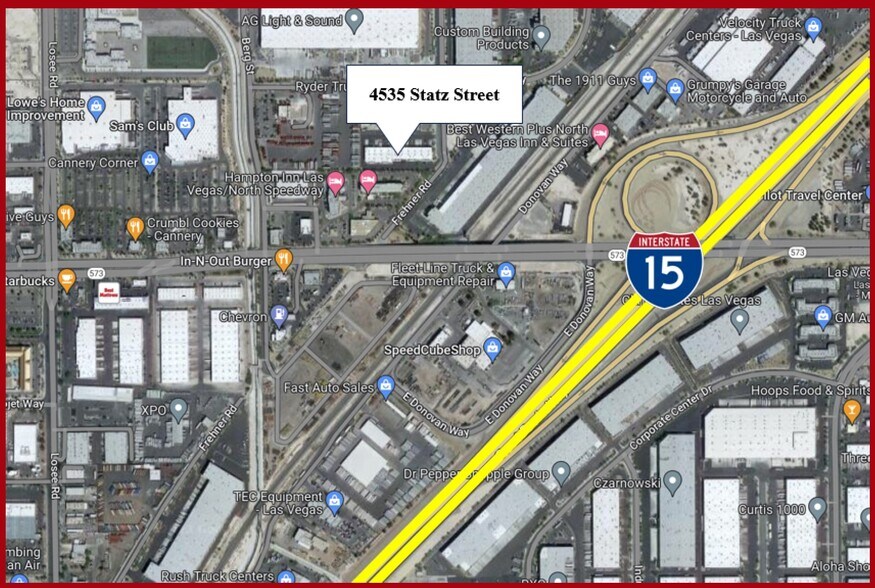 More Photos Of 4535 Statz St, North Las Vegas Warehouse For Lease