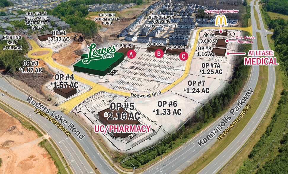 Primary Photo Of Kannapolis Pky & Rogers Lake Rd, Kannapolis Unknown For Lease
