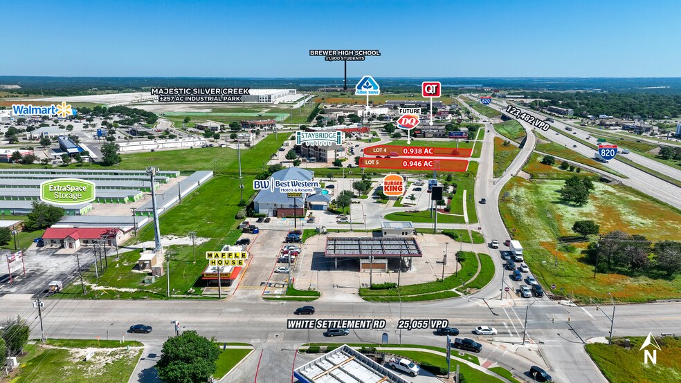 Primary Photo Of SWQ IH-820 St, Fort Worth Land For Lease