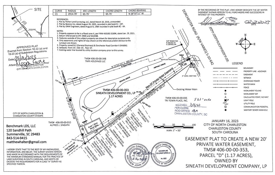 More Photos Of 6591 Dorchester Rd, North Charleston Land For Lease