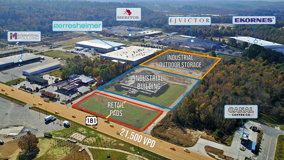 More Photos Of 833 N Green St, Morganton Industrial For Lease