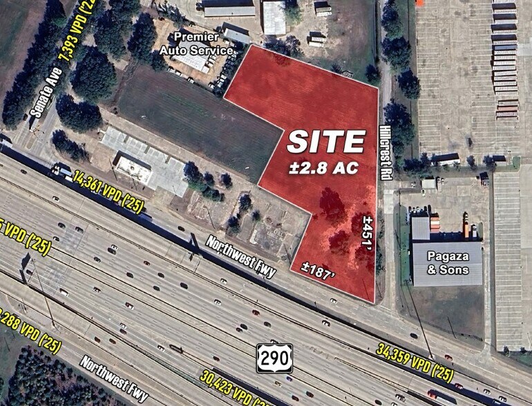 Primary Photo Of US 290 & Hillcrest Rd, Houston Land For Sale