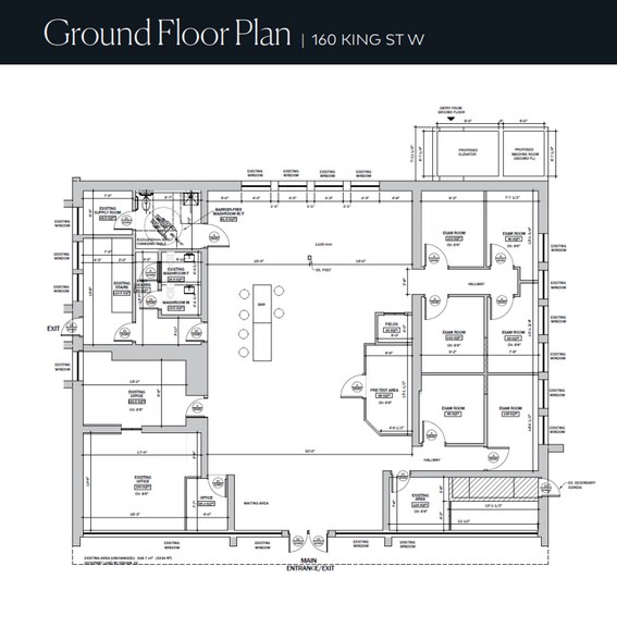 More Photos Of 160 King St W, Hamilton Medical For Sale