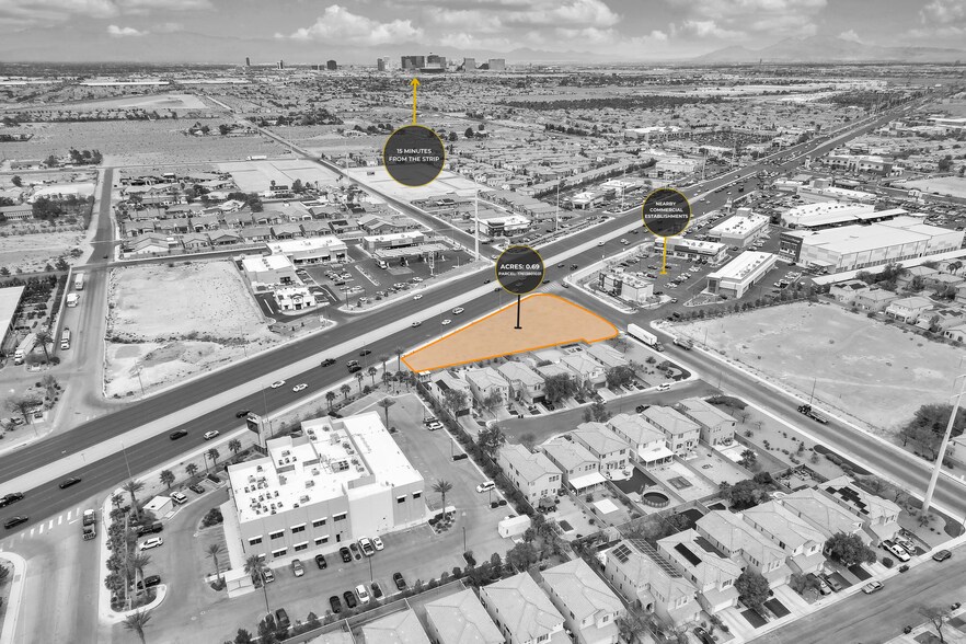More Photos Of SW Blue Diamond Rd Rd @ Edmond Street, Las Vegas Land For Lease