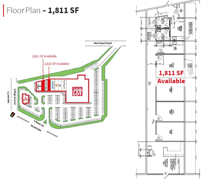 More Photos Of 98-122 E Rt-59, Nanuet Unknown For Lease