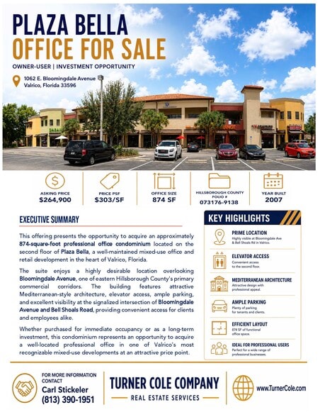 More Photos Of 1062 Bloomingdale Ave, Valrico Office For Sale
