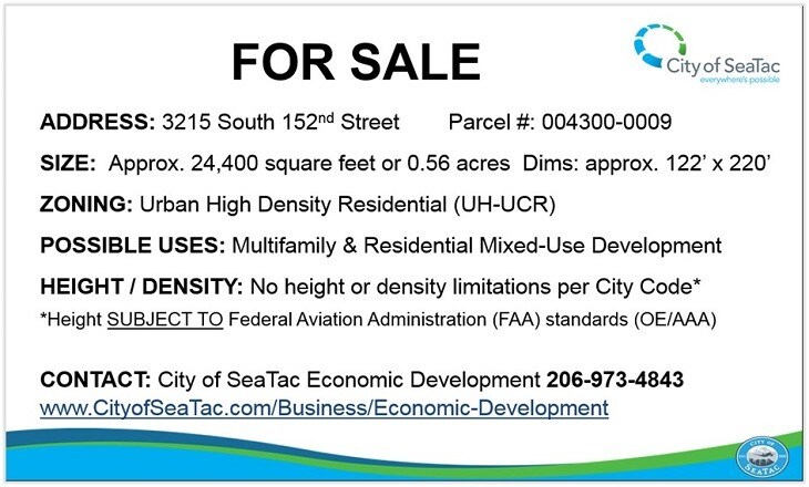 More Photos Of 3215 S 152nd St, Seatac Land For Sale