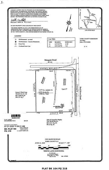 More Photos Of 2505 Mangum Rd, Rock Hill Land For Sale
