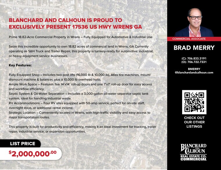 More Photos Of 17536 US Highway 1 N, Wrens Truck Terminal For Sale