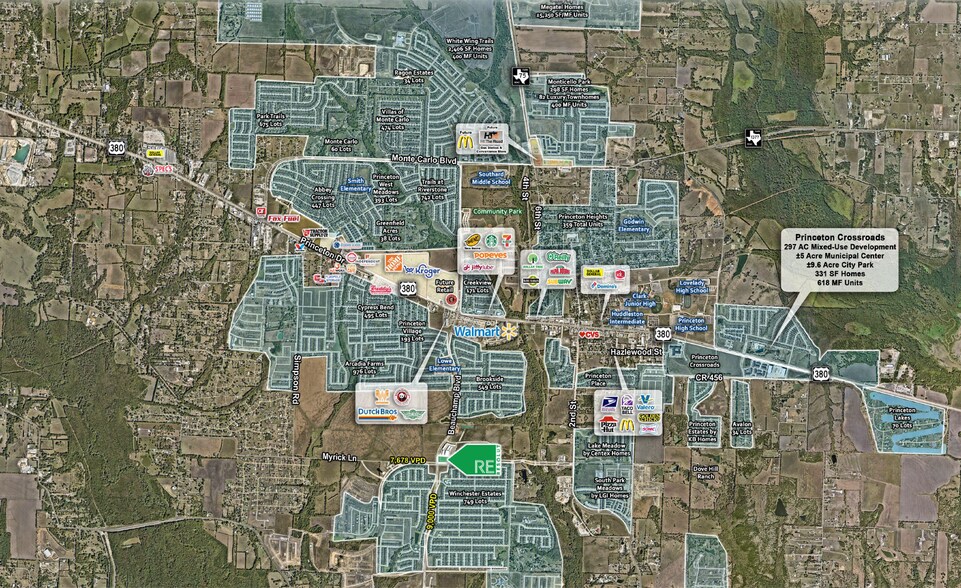 More Photos Of NEC S. Beauchamp and Myrick LN blvd, Princeton General Retail For Lease