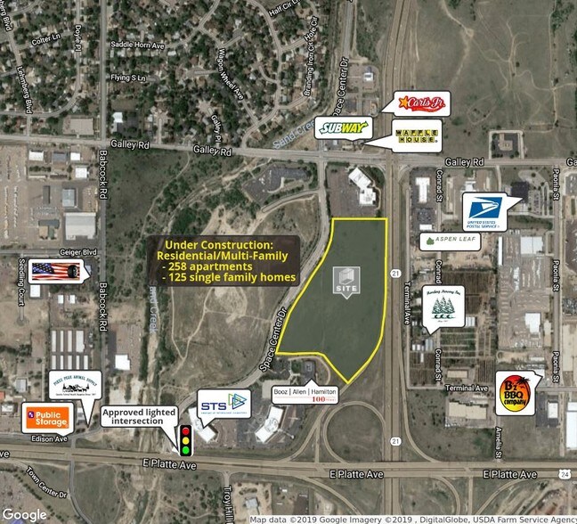 More Photos Of N Powers Blvd @ Platte Ave, Colorado Springs Land For Sale