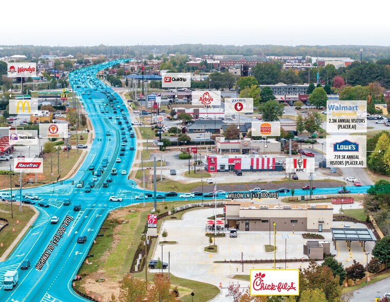 More Photos Of 50 Willow Ln, McDonough Fast Food For Sale