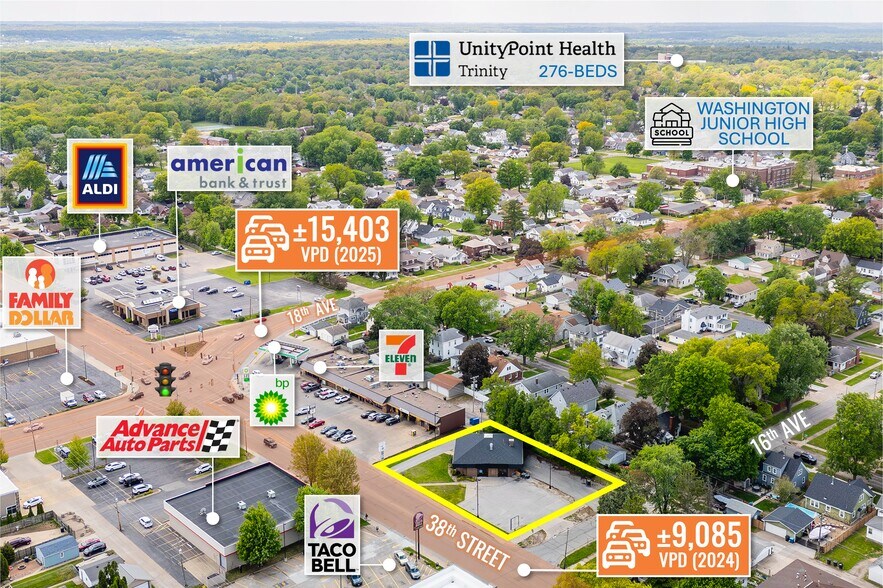 More Photos Of 1600 38th St, Rock Island Fast Food For Sale