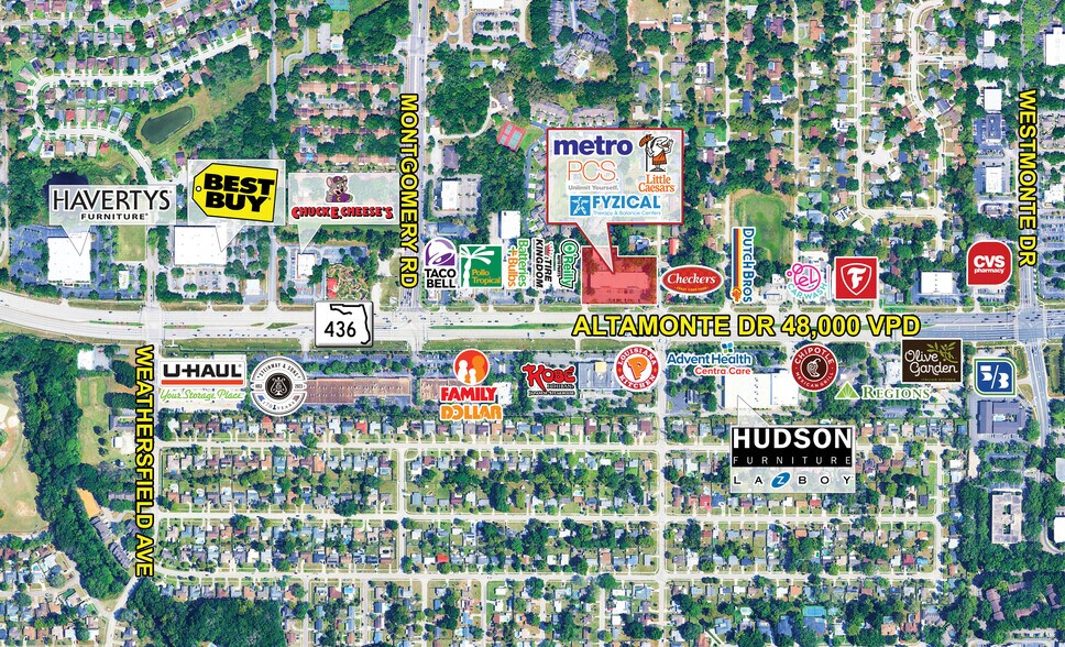 More Photos Of 445 W State Road 436, Altamonte Springs General Retail For Lease