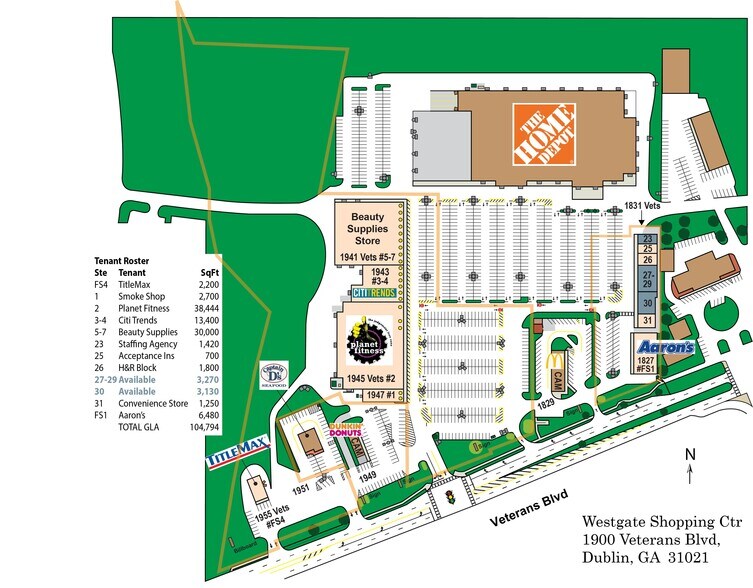 More Photos Of 1900 Veterans Blvd, Dublin Unknown For Lease