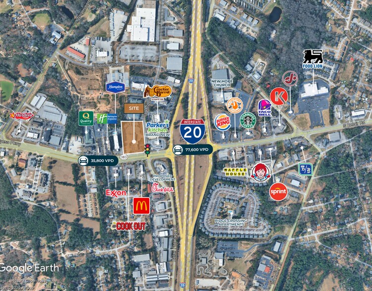 More Photos Of 4091 Jimmie Dyess Pkwy, Grovetown Land For Lease