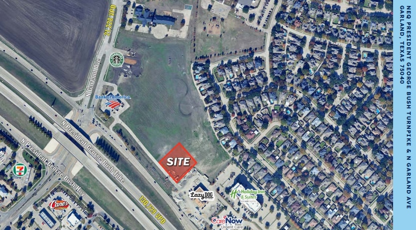 Primary Photo Of NEQ President George Bush Turnpike & N Garland Ave, Garland Land For Sale