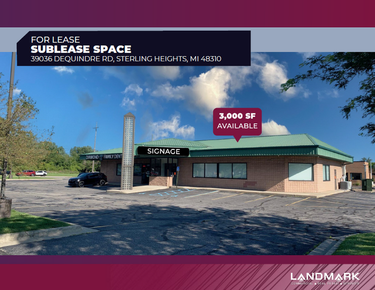 Primary Photo Of 39042 Dequindre Rd, Sterling Heights Storefront Retail Office For Lease