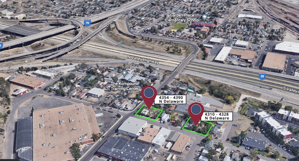 Primary Photo Of 4310-4328 N Delaware St, Denver Land For Sale
