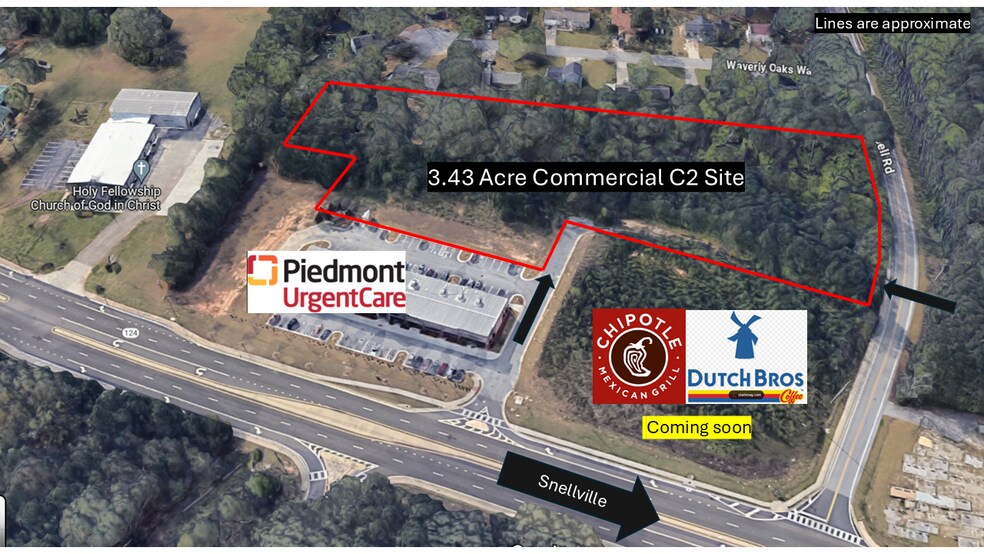 Primary Photo Of 4010 Campbell Road, Snellville Land For Sale