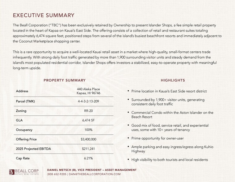 More Photos Of 440 Aleka Pl, Kapaa Hotel For Sale