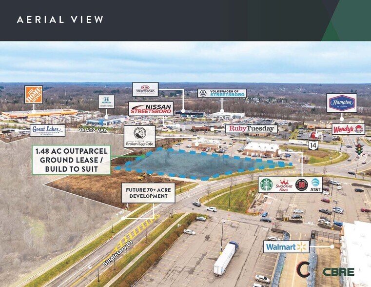 More Photos Of State Route 14, Streetsboro Land For Lease