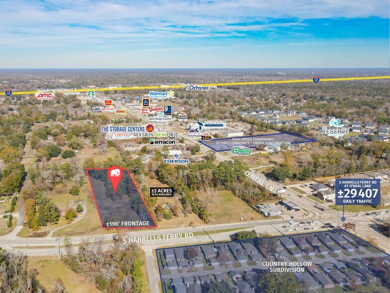 Primary Photo Of 15825 S Harrells Ferry Rd, Baton Rouge Land For Sale
