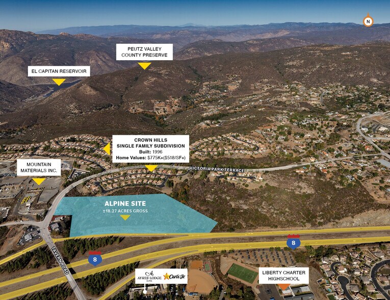 More Photos Of Tavern Road, Alpine Land For Sale