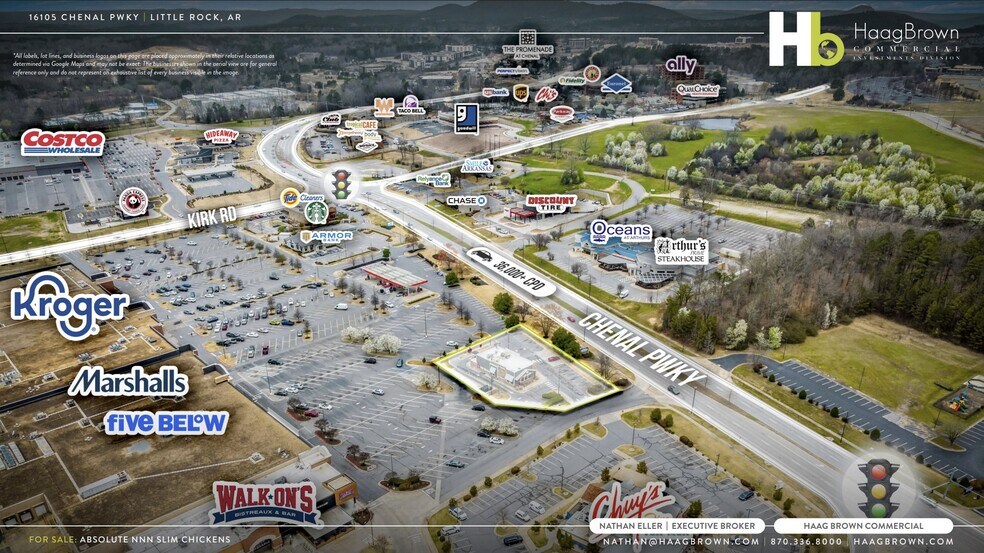 More Photos Of 16105 Chenal Pkwy, Little Rock Fast Food For Sale