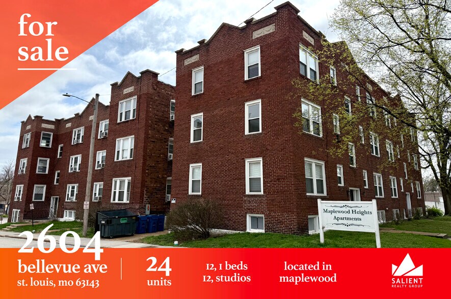 Primary Photo Of 2604 Bellevue Ave, Saint Louis Apartments For Sale