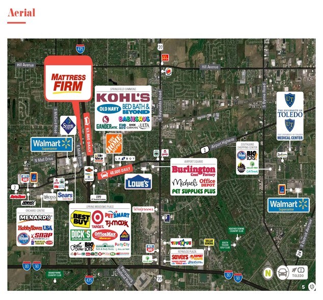 1255 E Mall Dr, Holland, OH 43528 Retail For Lease