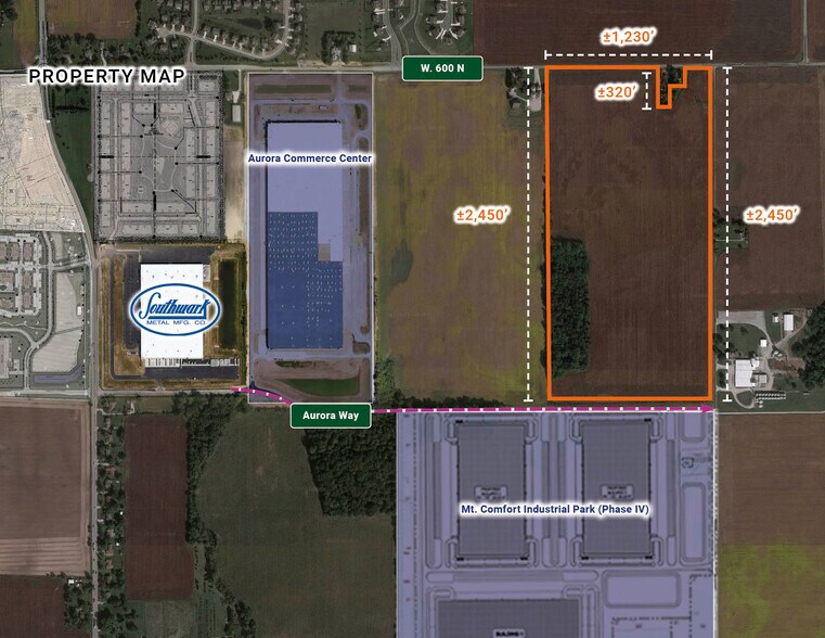 More Photos Of 600 W, McCordsville Land For Sale
