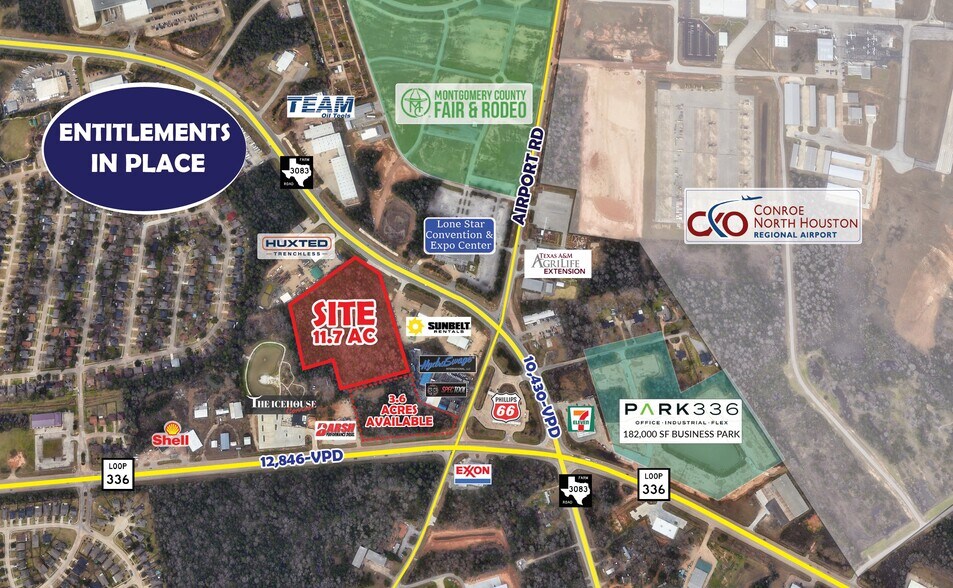 More Photos Of 1326 FM 3083, Conroe Land For Sale