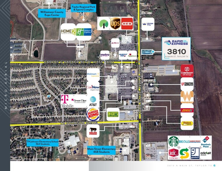 More Photos Of 3810 N Main St, Taylor Carwash For Sale