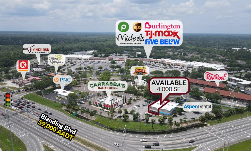 More Photos Of 8440 Blanding Blvd, Jacksonville Storefront For Lease