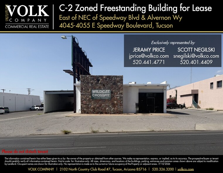 Primary Photo Of 4045 E Speedway Blvd, Tucson Freestanding For Lease